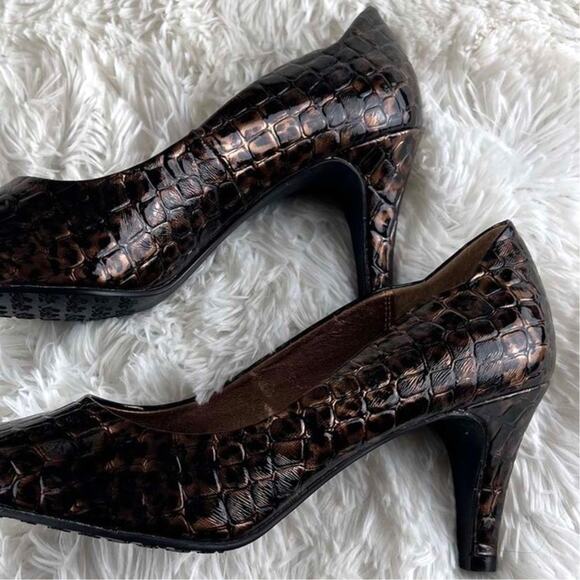 SOFT STYLE Hush Puppy Brown Rosalyn Size 9 NWOT - Picture 3 of 6